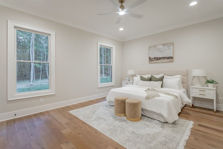 Representative furnished interior of a home built from the Winterbrook B by Riverstone Construction, LLC in River Gorge Ranch, River Gorge Ranch (Image 18).