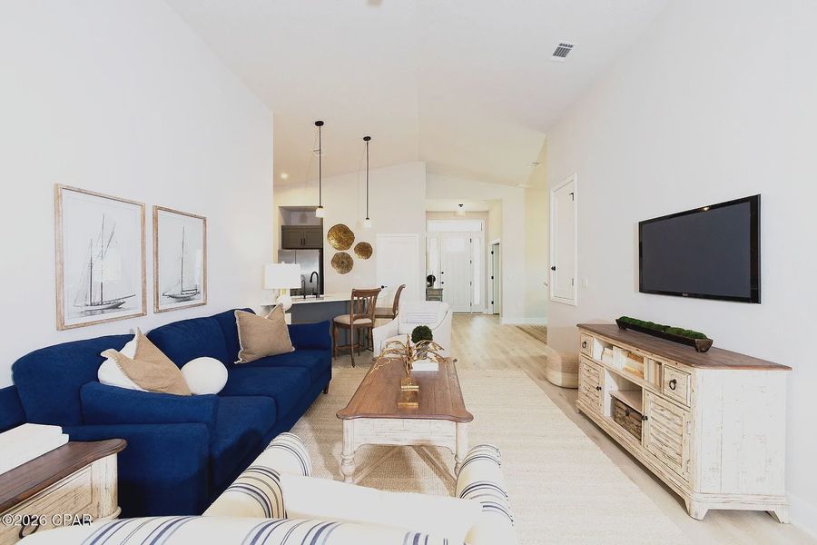 Furnished interior view inside a new home in Parkbrook, Panama City (Image 11).