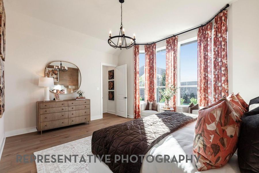 Furnished interior view inside a new home in Riceland, Mont Belvieu (Image 37).