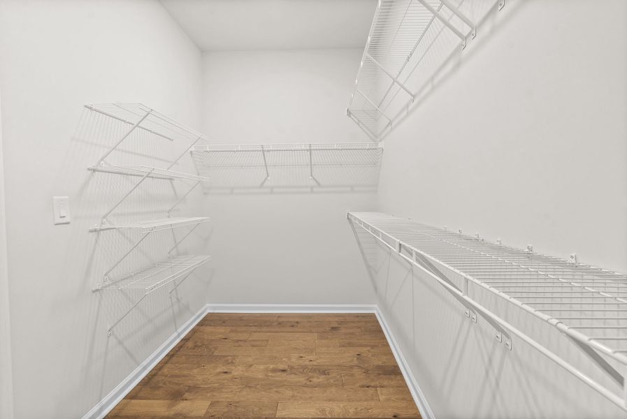 Representative unfurnished interior of a home built from the The Cantrell by The Providence Group in Aberdeen, Hoschton (Image 31).