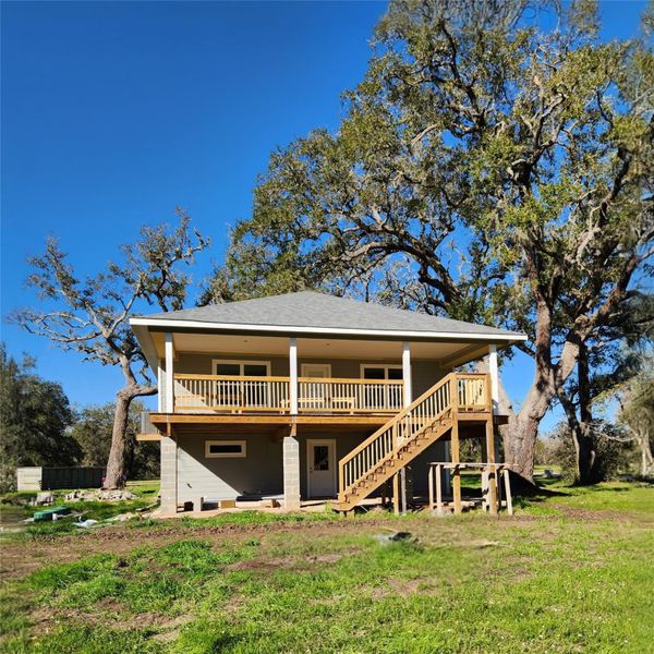 Front exterior of a new home in , Angleton, TX, highlighting curb appeal (Image 13). Front exterior of a new home in , Angleton, TX, highlighting curb appeal (Image 13).