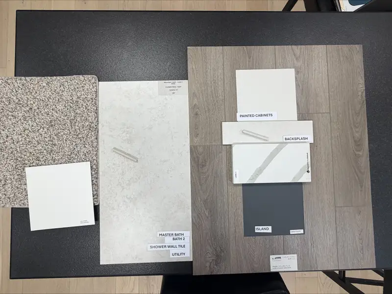 Sample of building materials used in homes in Sunset Ridge, Cleburne (Image 3). Sample of building materials used in homes in Sunset Ridge, Cleburne (Image 3).