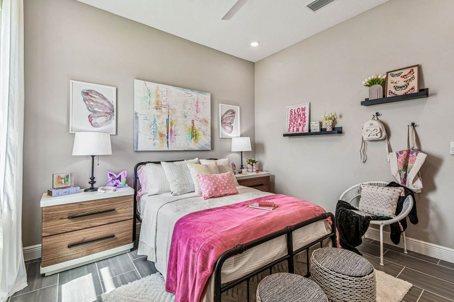 Furnished interior view inside a new home in River Preserve Estates, Parrish (Image 59).