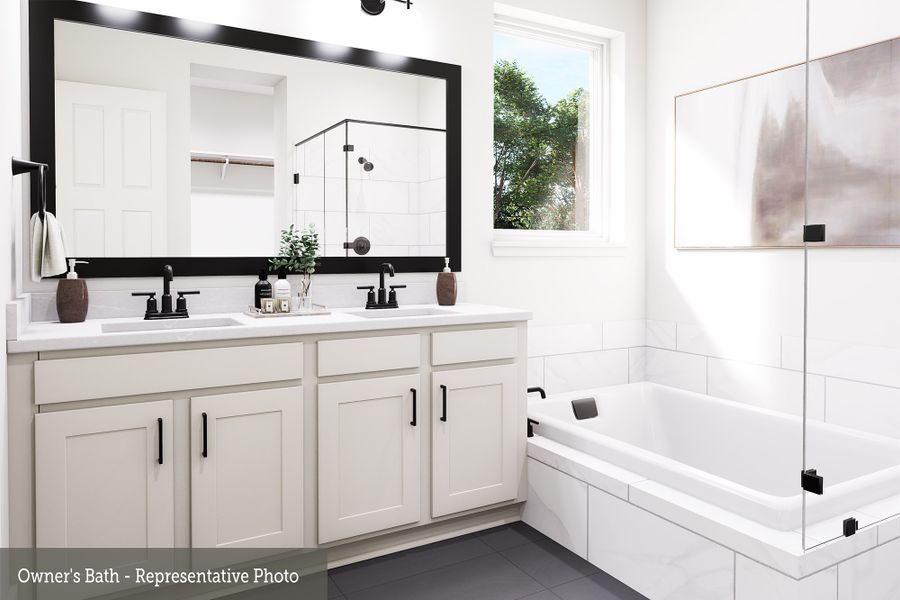 The Mansfield - Owner's Bath The Mansfield - Owner's Bath