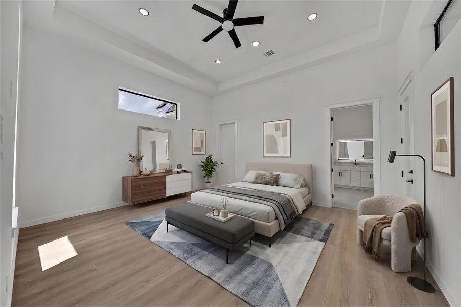 Furnished interior view inside a new home in , Montgomery (Image 14). Furnished interior view inside a new home in , Montgomery (Image 14).