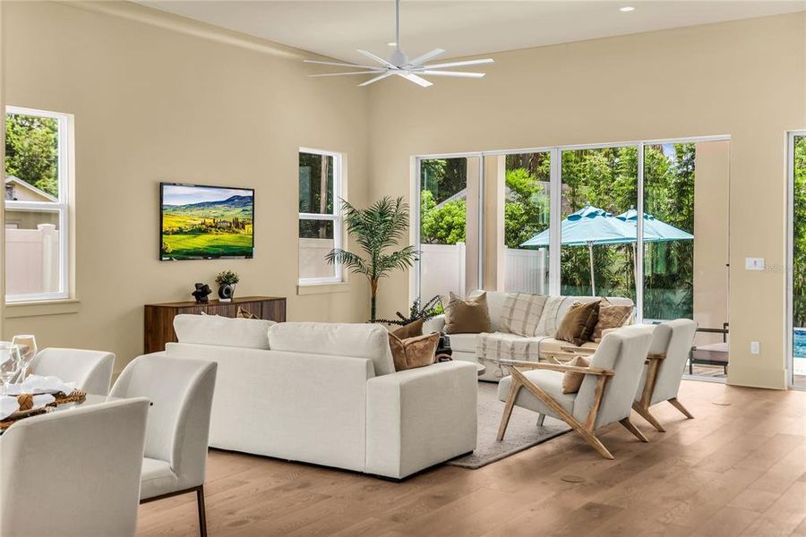 Furnished interior view inside a new home in , Orlando (Image 20). Furnished interior view inside a new home in , Orlando (Image 20).
