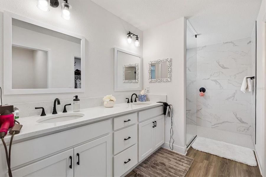 Furnished interior view inside a new home in , The Villages (Image 21).