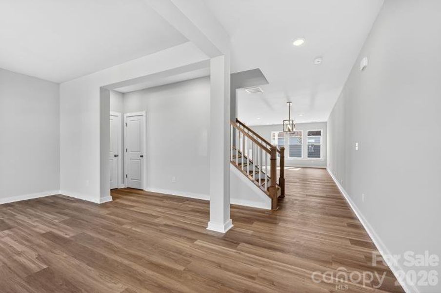Spacious, unfurnished interior of a new home in North Creek Village - Townhomes, Huntersville (Image 9).