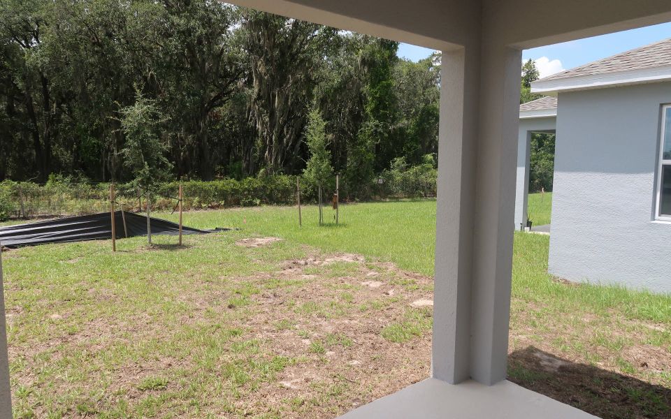 Covered Lanai for Outdoor Living in Central Florida Home