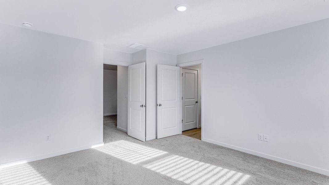 Spacious, unfurnished interior of a new home in Revere at Johnstown, Johnstown (Image 27). Spacious, unfurnished interior of a new home in Revere at Johnstown, Johnstown (Image 27).