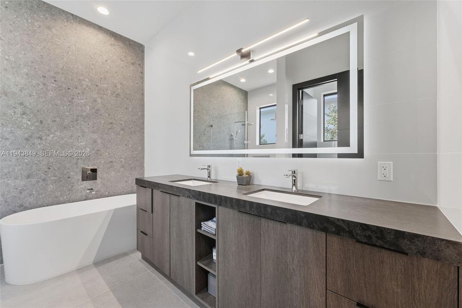 Furnished interior view inside a new home in , Wilton Manors (Image 18).