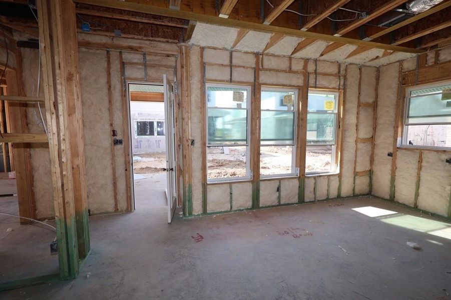 Spacious, unfurnished interior of a new home in Easthaven at Bridgeland Central - Vision Collection, Cypress (Image 4). Spacious, unfurnished interior of a new home in Easthaven at Bridgeland Central - Vision Collection, Cypress (Image 4).