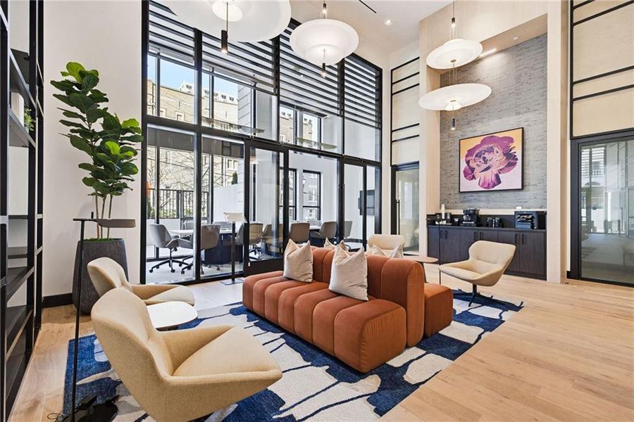 Community amenities in The Dillon Buckhead, Atlanta (Image 75). Community amenities in The Dillon Buckhead, Atlanta (Image 75).