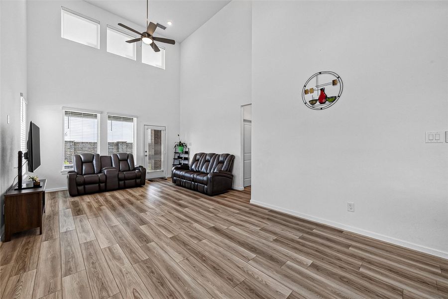 Furnished interior view inside a new home in Avalon at Cypress, Cypress (Image 11). Furnished interior view inside a new home in Avalon at Cypress, Cypress (Image 11).