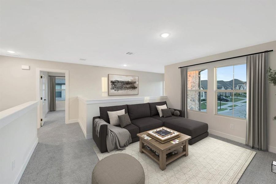 Furnished interior view inside a new home in Elevon, Lavon (Image 33).