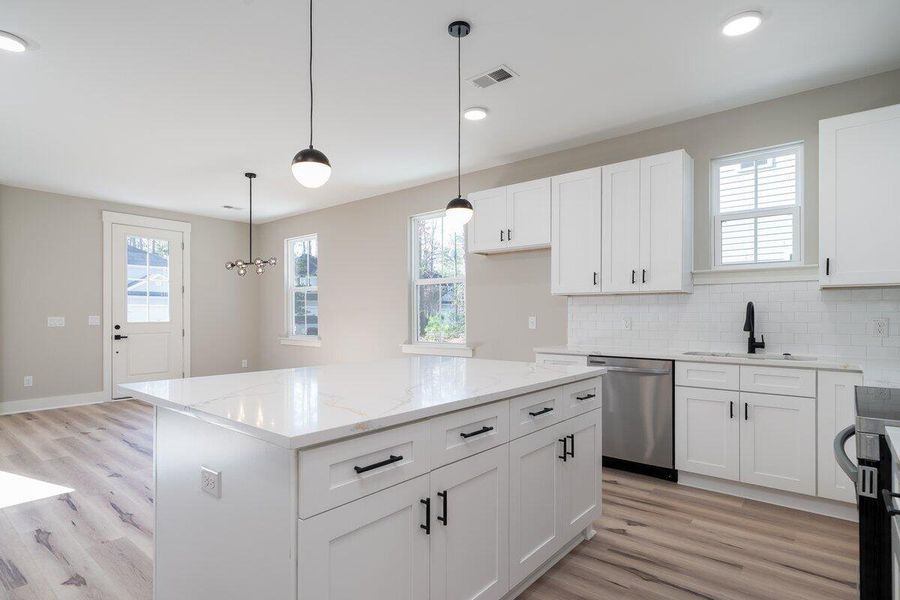 Furnished interior view inside a new home in , Summerville (Image 6).