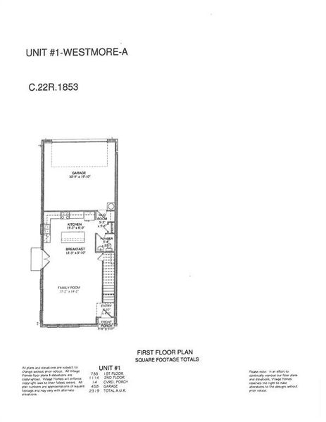 First Floor First Floor