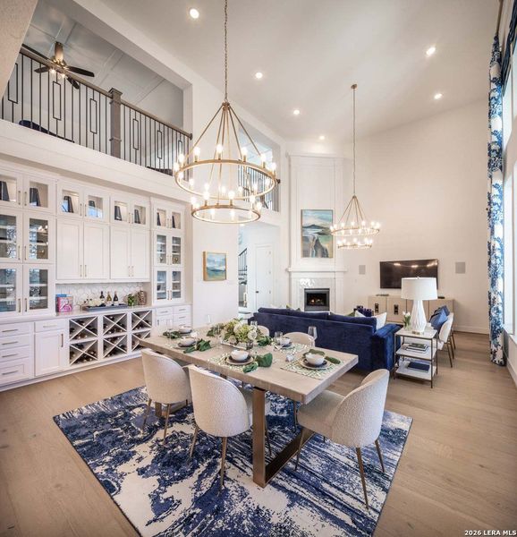 Furnished interior view inside a new home in Esperanza, Boerne (Image 15).