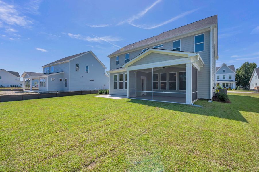 Representative exterior details of a home built from the The Whitley by RobuckHomes in Windwater, Hampstead (Image 56).