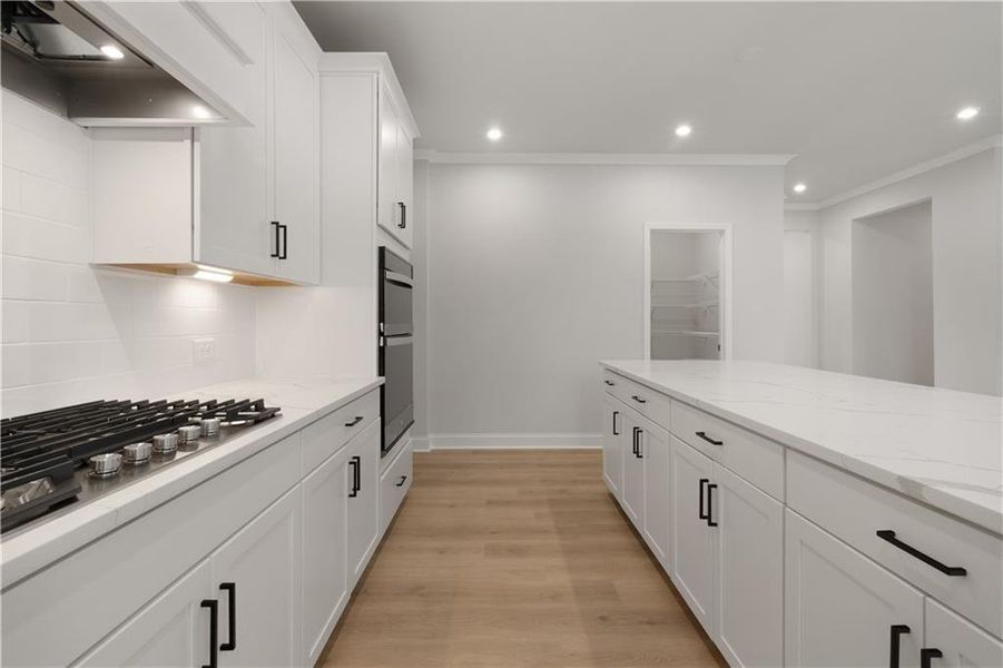 Furnished interior view inside a new home in Tiberon Woods, Cumming (Image 10).