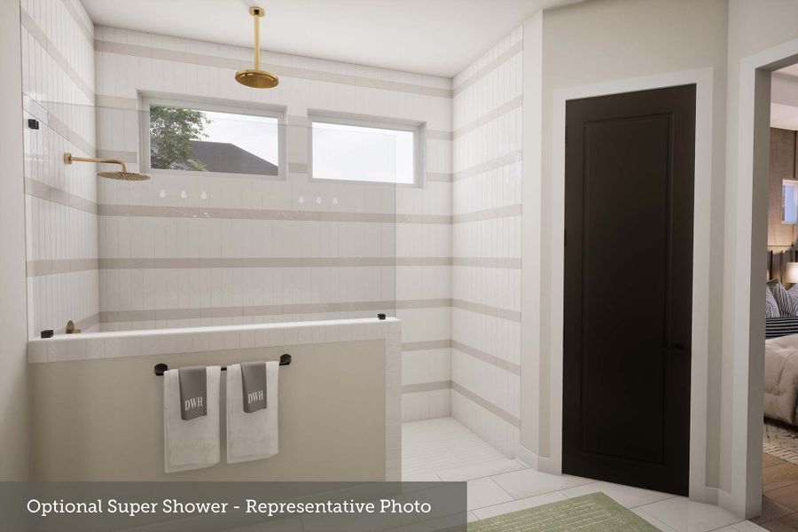 Furnished interior view inside a new home in Mantua Point Classics, Van Alstyne (Image 3).