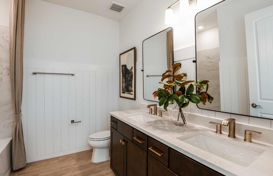 Representative furnished interior of a home built from the Merlot by Pulte Homes in Riverwood, Zephyrhills (Image 4). Representative furnished interior of a home built from the Merlot by Pulte Homes in Riverwood, Zephyrhills (Image 4).