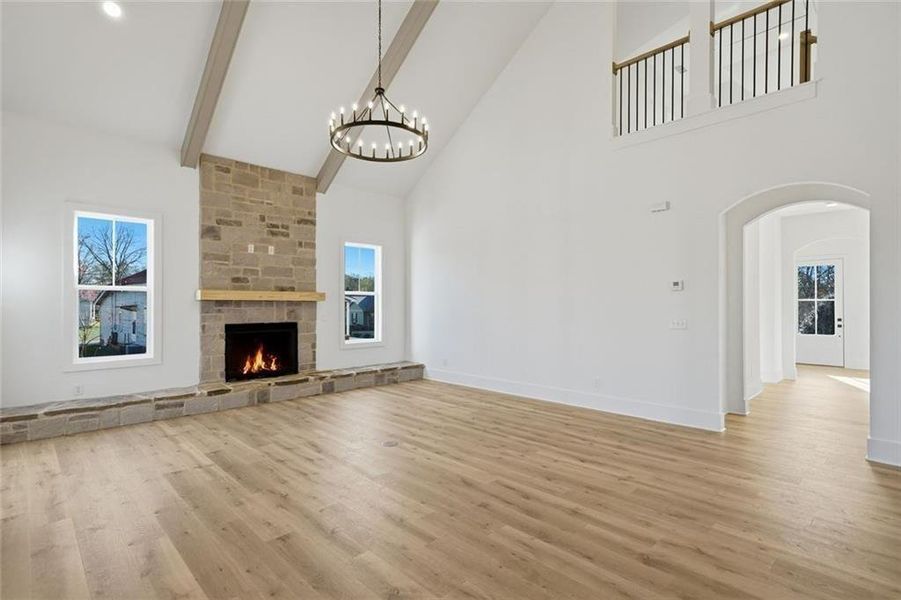 Spacious, unfurnished interior of a new home in , Ball Ground (Image 25).