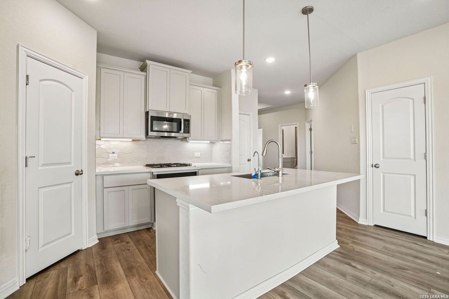 Furnished interior view inside a new home in Prairie Green, Converse (Image 7).