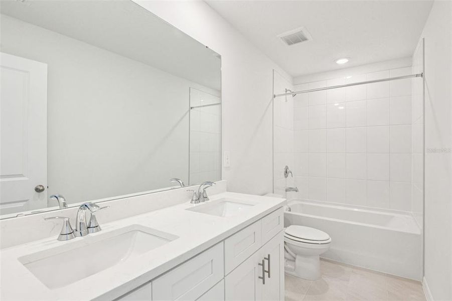 Furnished interior view inside a new home in Hilltop Vistas, Dade City (Image 15).