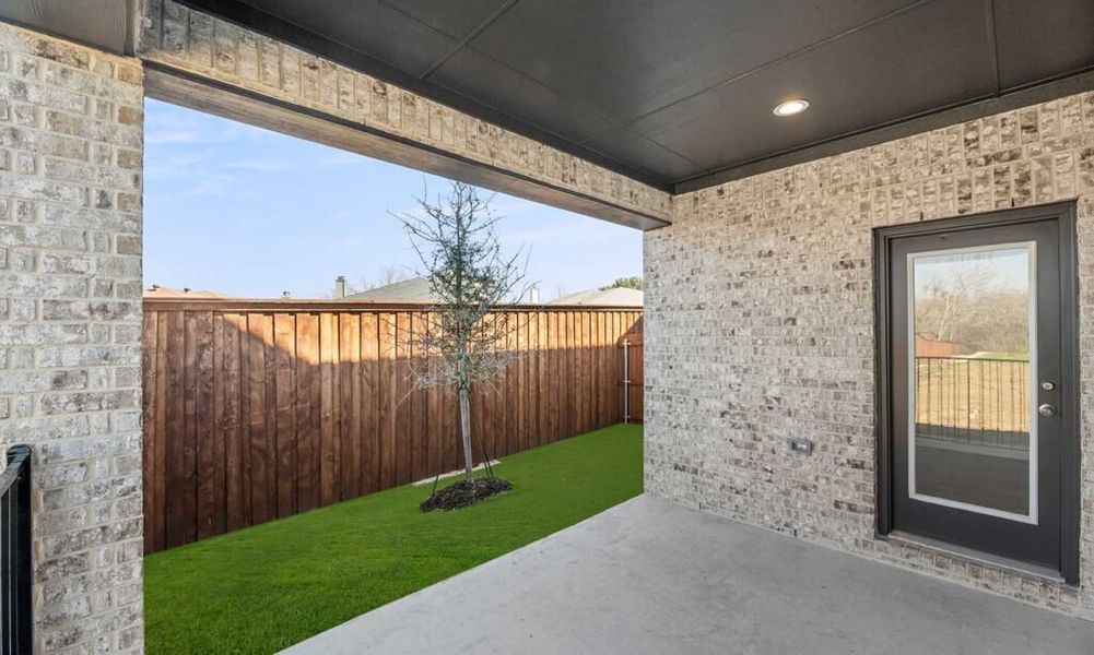 Representative exterior photo of a completed home built from the Granbury by Impression Homes in Main Street Village, Mansfield, TX (Image 22). Representative exterior photo of a completed home built from the Granbury by Impression Homes in Main Street Village, Mansfield, TX (Image 22).