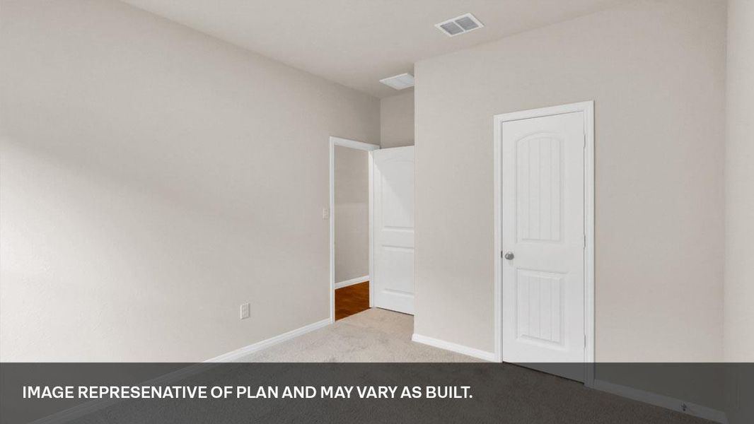 Spacious, unfurnished interior of a new home in Monarch Ranch, Manor (Image 16). Spacious, unfurnished interior of a new home in Monarch Ranch, Manor (Image 16).