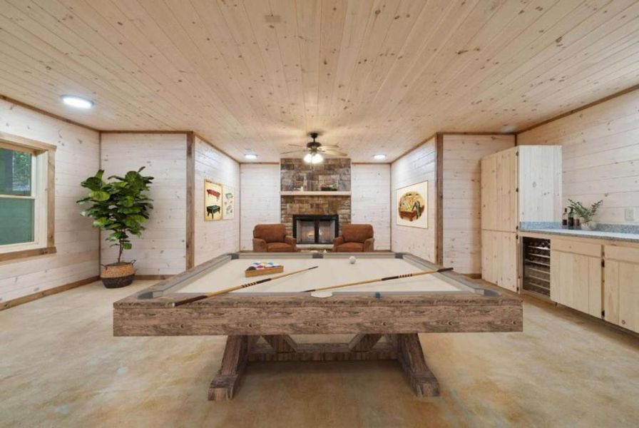 Furnished interior view inside a new home in , Blue Ridge (Image 13). Furnished interior view inside a new home in , Blue Ridge (Image 13).