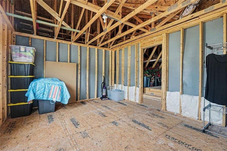 In-progress construction of a new home in , Hoschton, GA (Image 30).
