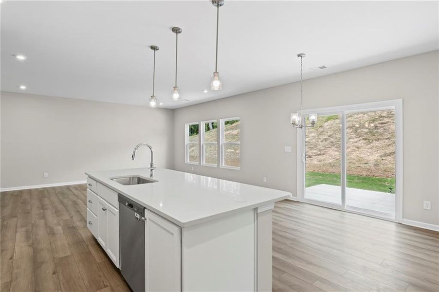 Furnished interior view inside a new home in Sage Woods, Dallas (Image 4). Furnished interior view inside a new home in Sage Woods, Dallas (Image 4).