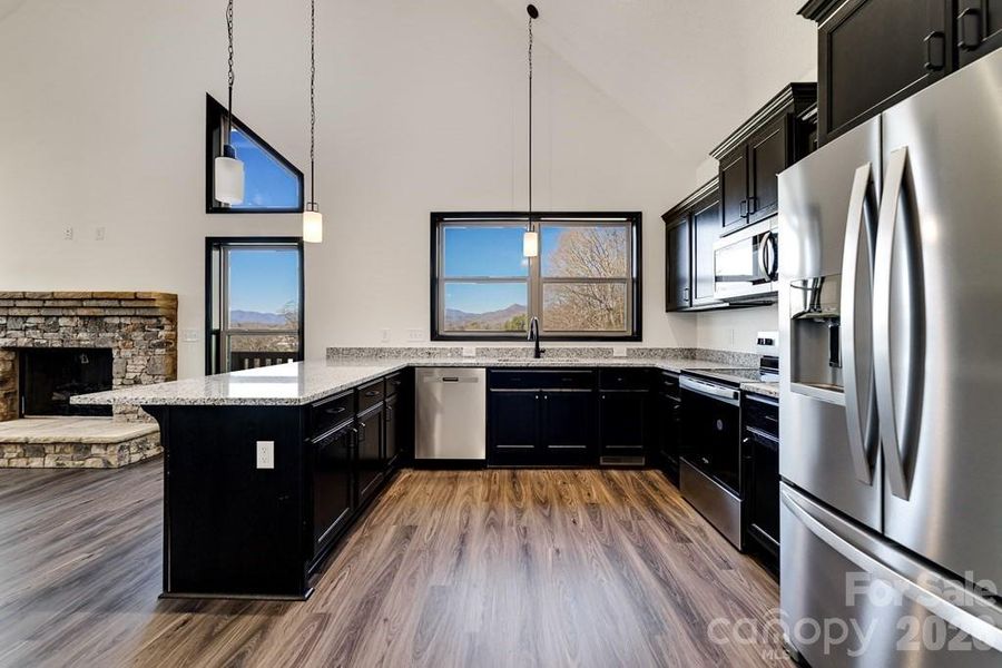 Furnished interior view inside a new home in , Franklin (Image 3).