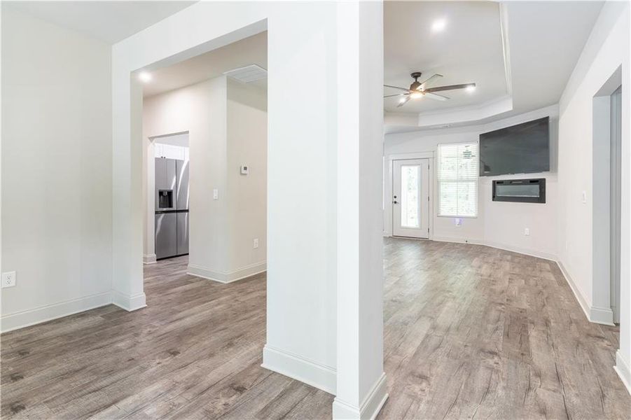 Spacious, unfurnished interior of a new home in , Commerce (Image 24).