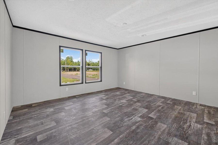 Spacious, unfurnished interior of a new home in , Cross (Image 22).