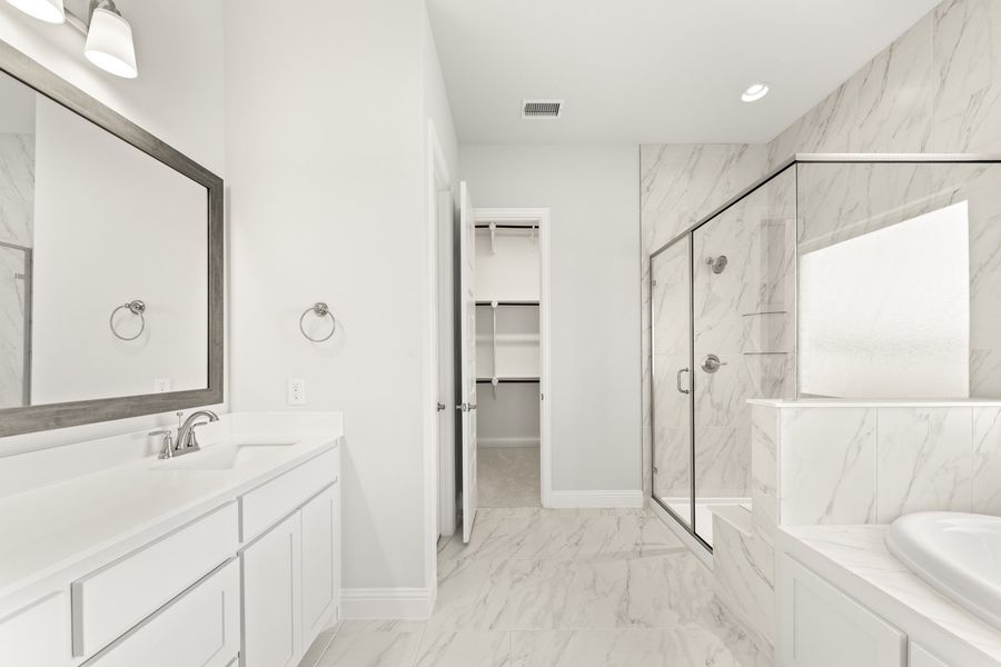 Furnished interior view inside a new home in Brookshire at Legacy Hills, Celina (Image 11).