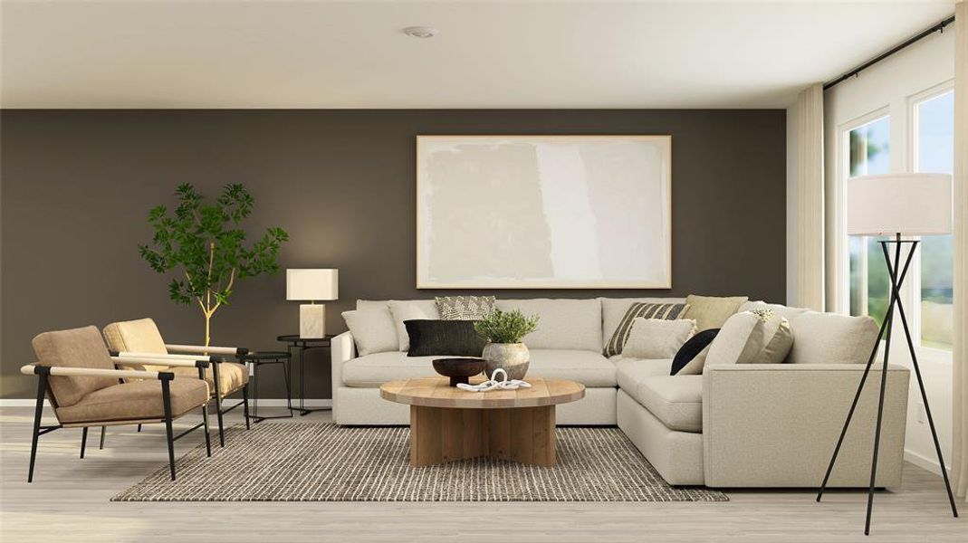 Furnished interior view inside a new home in McKenzie Trails, Balch Springs (Image 23).