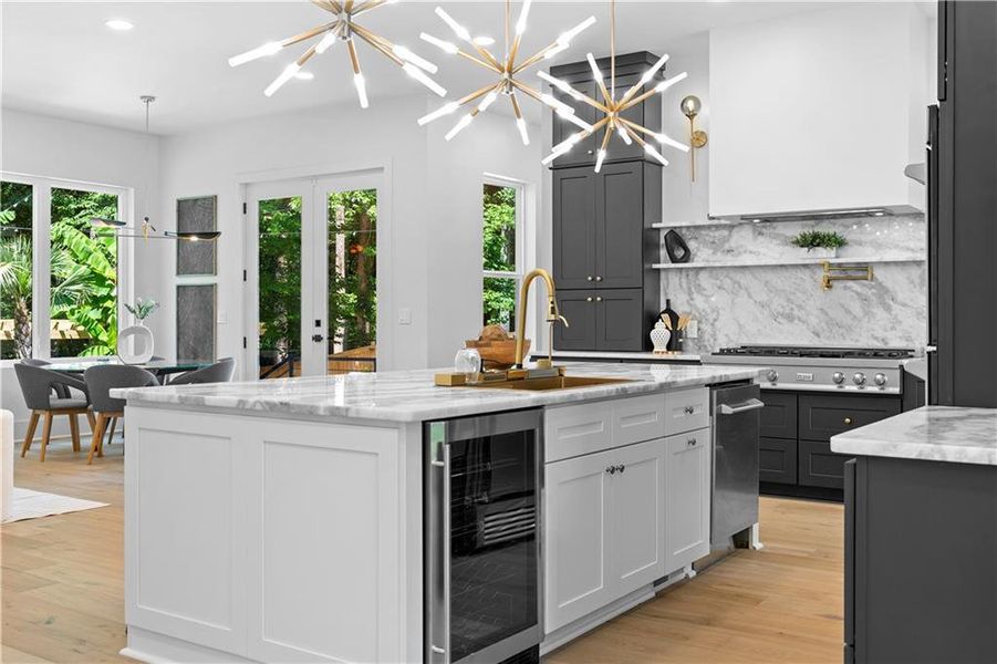 Furnished interior view inside a new home in , Atlanta (Image 66). Furnished interior view inside a new home in , Atlanta (Image 66).