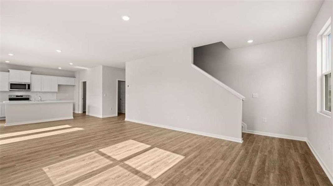 Spacious, unfurnished interior of a new home in The Reserve at Calcutta, Stockbridge (Image 21).