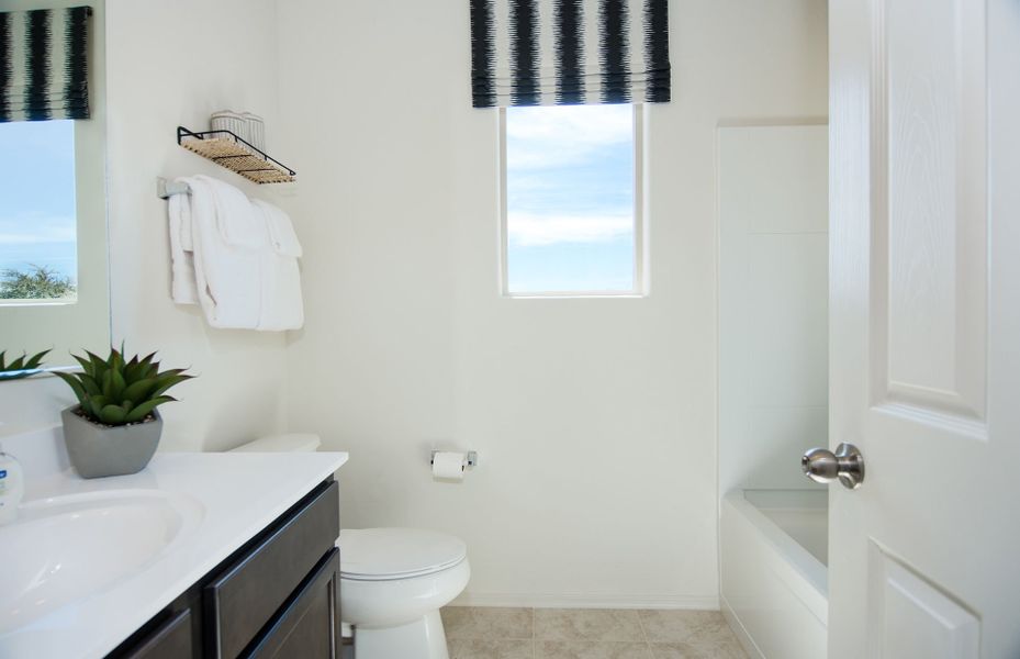 Representative furnished interior of a home built from the Verbena by Pulte Homes in Soleo, Queen Creek (Image 7). Representative furnished interior of a home built from the Verbena by Pulte Homes in Soleo, Queen Creek (Image 7).