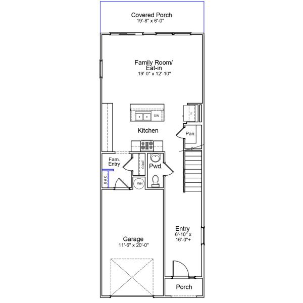 2D floor plan layout of this home in Laurinton Farms, Hopkins, SC (Image 2). 2D floor plan layout of this home in Laurinton Farms, Hopkins, SC (Image 2).
