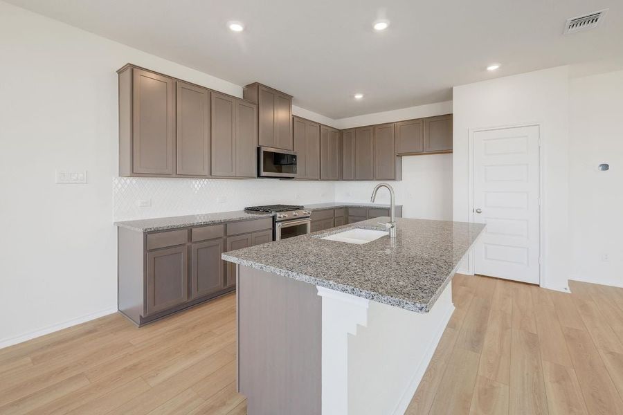 Furnished interior view inside a new home in Salerno - Heritage Collection, Round Rock (Image 5).