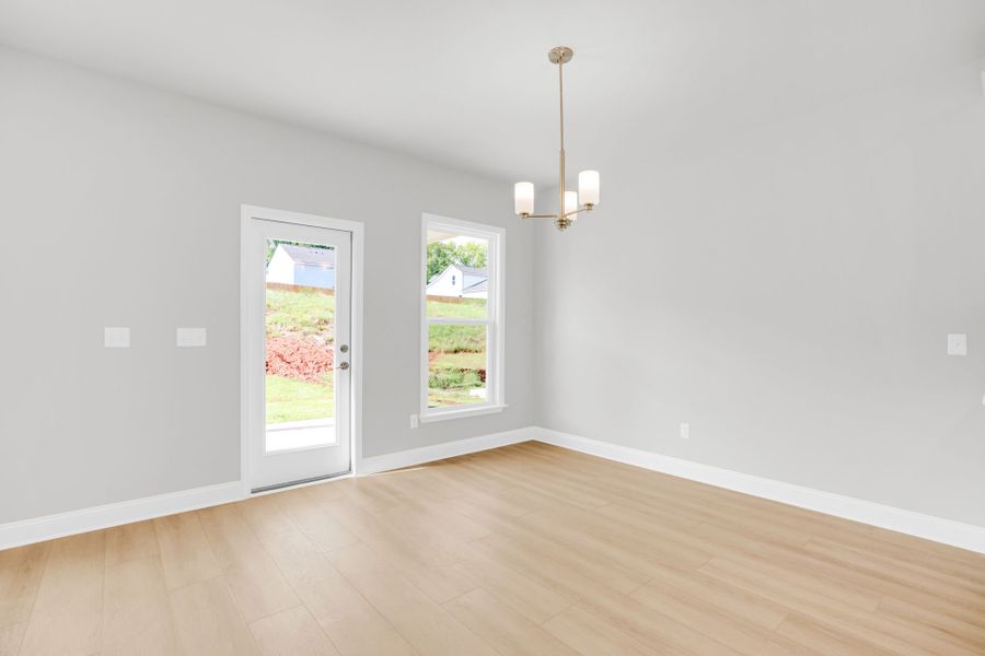 Spacious, unfurnished interior of a new home in Carriage Estates, Lexington (Image 40).