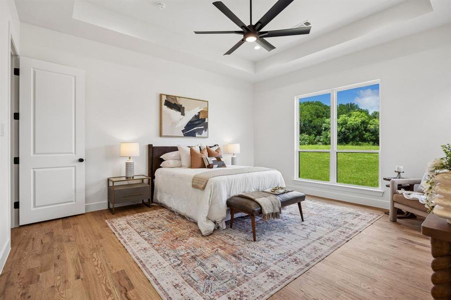 Furnished interior view inside a new home in RangeWood, Weatherford (Image 29). Furnished interior view inside a new home in RangeWood, Weatherford (Image 29).