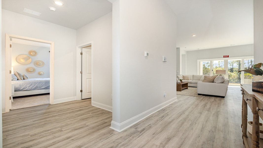 Spacious, unfurnished interior of a new home in Lochaven, Conway (Image 13).
