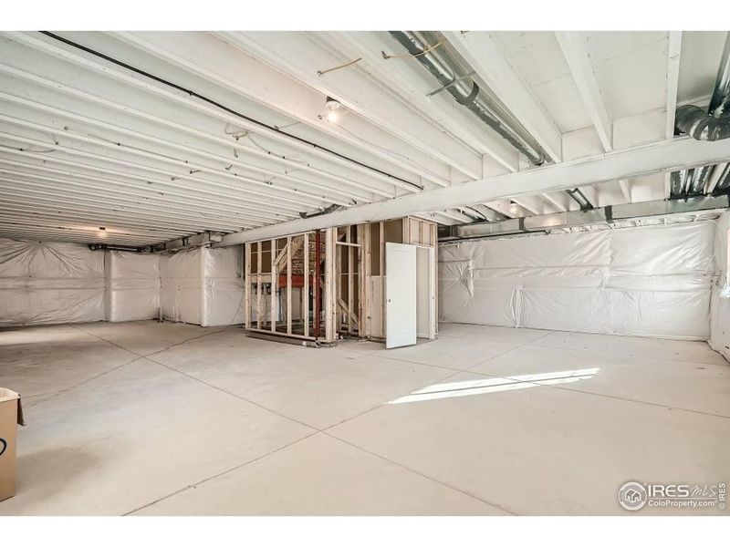 In-progress construction of a new home in Farmstead, Berthoud, CO (Image 26).