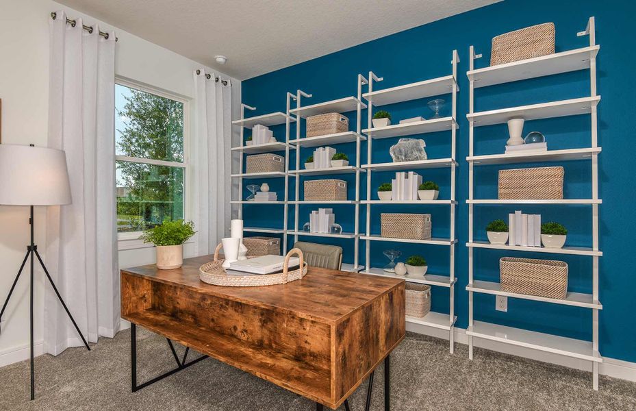 Furnished interior view inside a new home in Harbor Isle, Vero Beach (Image 3).