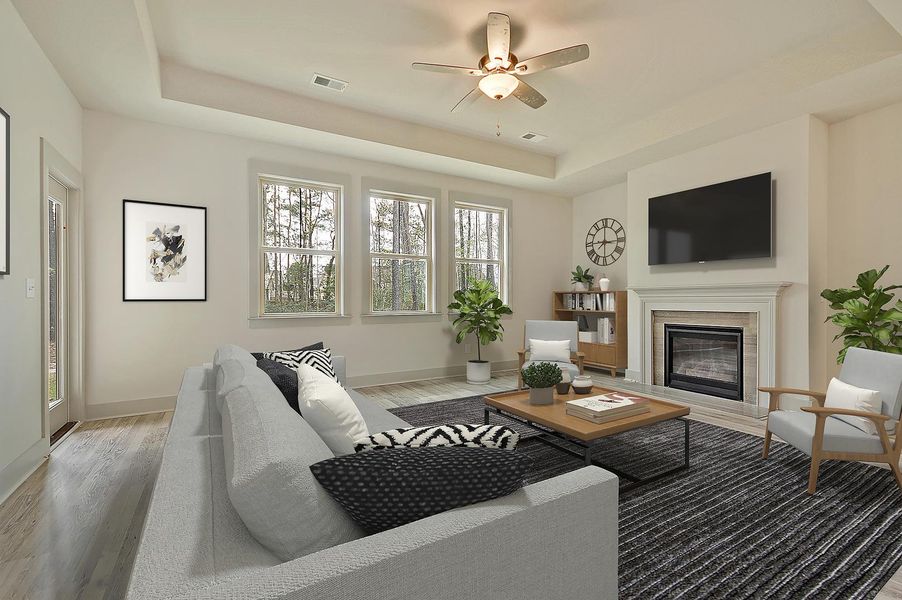 Pimlico Living Room Furnished Pimlico Living Room Furnished